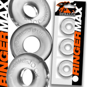 Oxballs - Ringer MAX - Cock ring - 3-Pack - Clear-Laced-up.nl