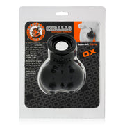 Oxballs - Sacksling 2 - Support pour testicules avec anneau pénien - Transparent - Laced-up.nl