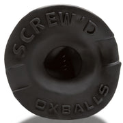 Oxballs - Screwdhole - Manchon pénétrable - Édition Night - Silicone/TPR - Noir - Laced-up.nl