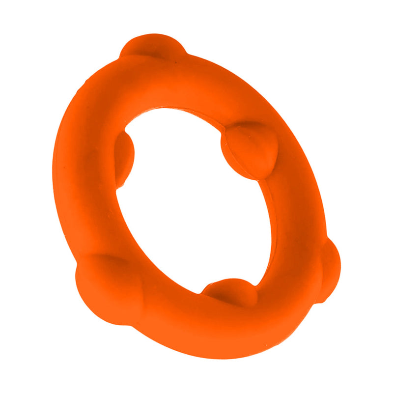 Oxballs - Spinner - Siliconen Cockring - Oranje-Erotiekvoordeel.nl