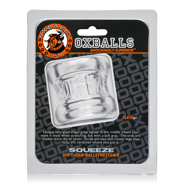 Oxballs - Squeeze - Ballstretcher - Transparant-Laced-up.nl