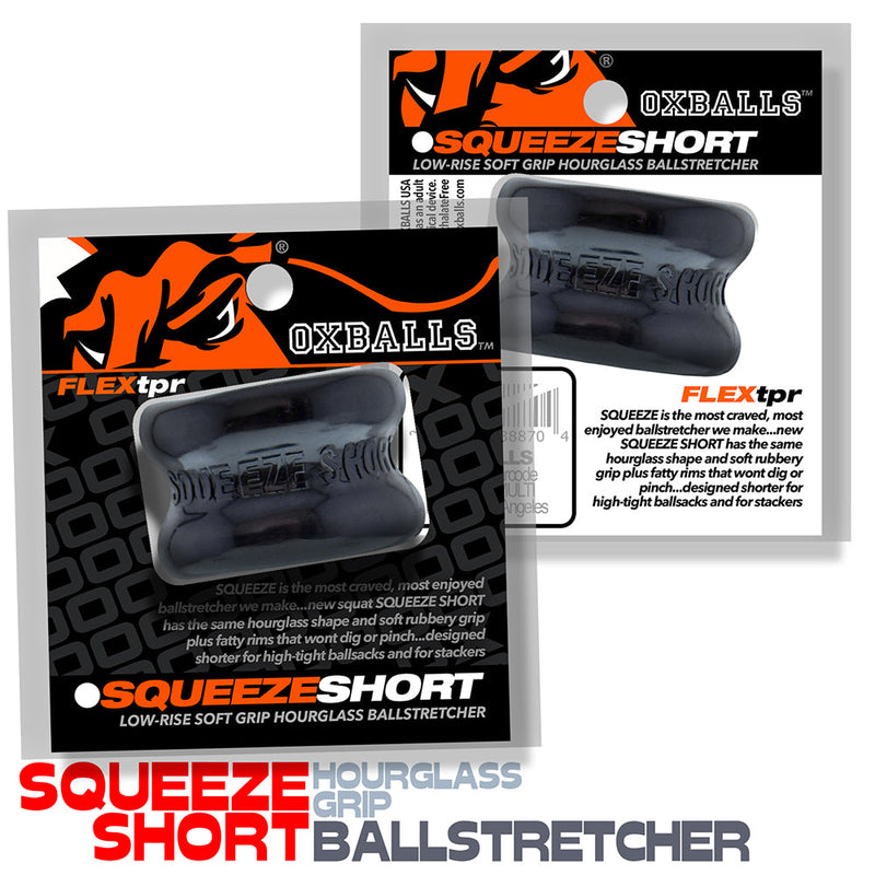 Oxballs - Squeeze Short - Hodenspreizer - Schwarz - Laced-up.nl