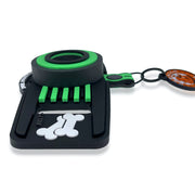 Oxballs - Tail Handler Show Tail - Buttplug met Hondenstaart - Zwart/Groen-Laced-up.nl