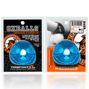 Oxballs - Tri-Sport XL - Cocksling met 3 Ringen - Blauw-Laced-up.nl