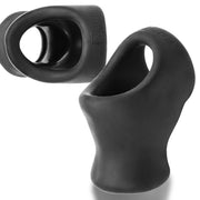 Oxballs - Unit-X Stretch Cocksling - Night Edition - Silikon/TPR - Schwarz - Laced-up.nl