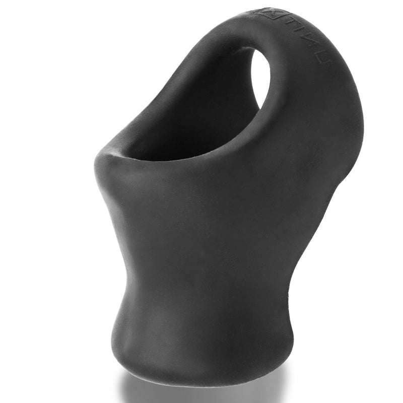 Oxballs - Unit-X Stretch Cocksling - Night Edition - Silikon/TPR - Schwarz-Laced-up.nl