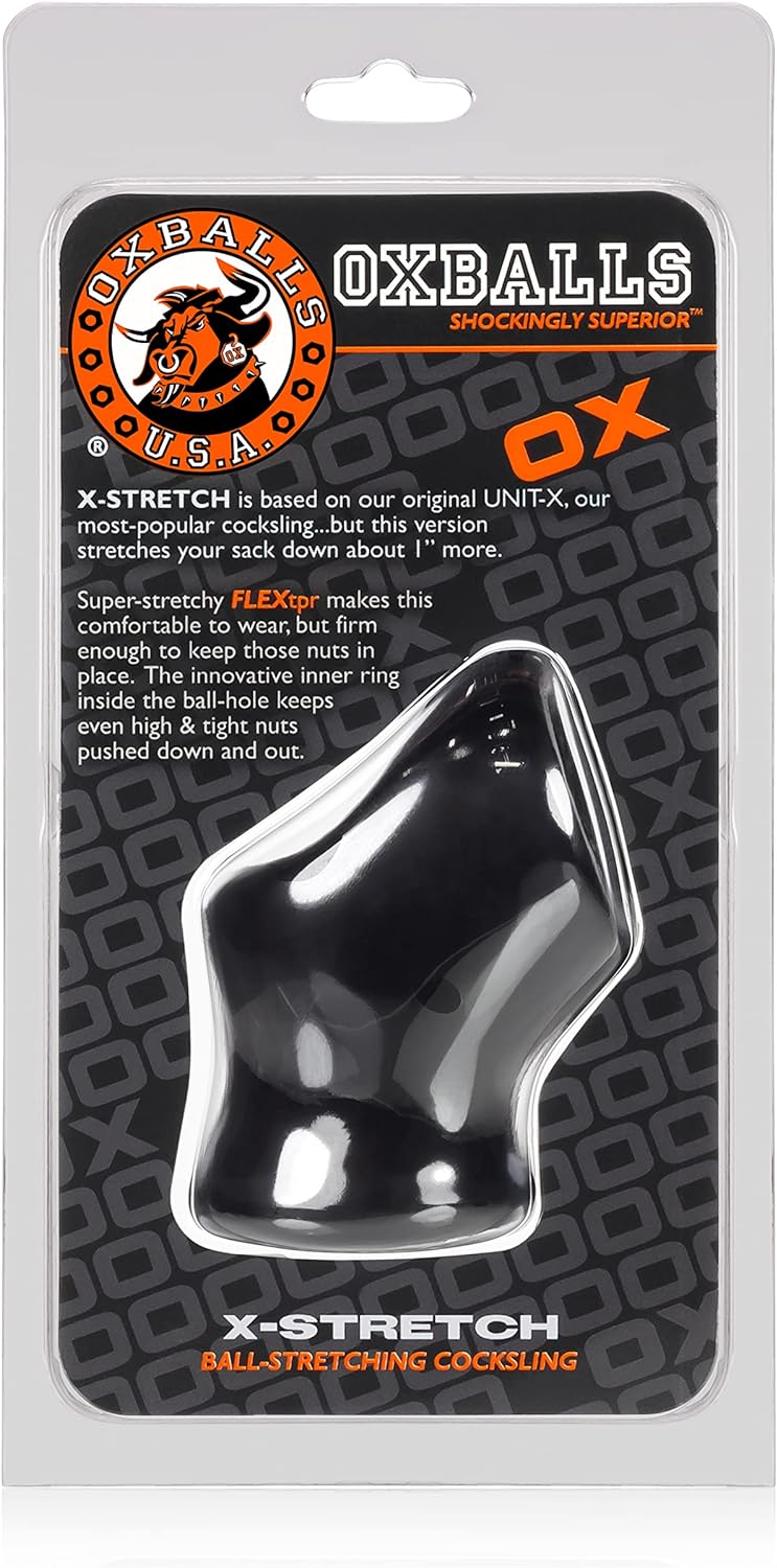 Oxballs - Unit-X Stretch Sling - Zwart-Laced-up.nl