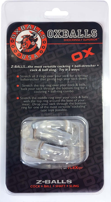 Oxballs - Z-Balls Ballstretcher - Transparant-Laced-up.nl