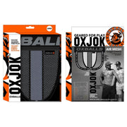 Oxjok Airmesh - Upthrust Slider Semi-Transparante Jockstrap - Tar Black-laced-up.nl