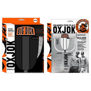 Oxjok Bulger - Pumper Slider Jockstrap - Voor Groter Geschapen Mannen - Black Iron-laced-up.nl