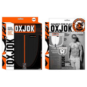 Oxjok Slingjock - Upthrust Slider Jockstrap - Ingebouwde Cockring - Met opbergvakje - Black Iron-laced-up.nl