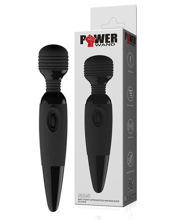POWER Black Power Basic Wand Vibrator-Laced-up.nl
