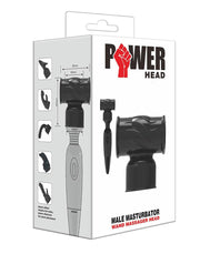 POWER Opzetstuk Wand Vibrator Head Hummer Male - Zwart-Laced-up.nl