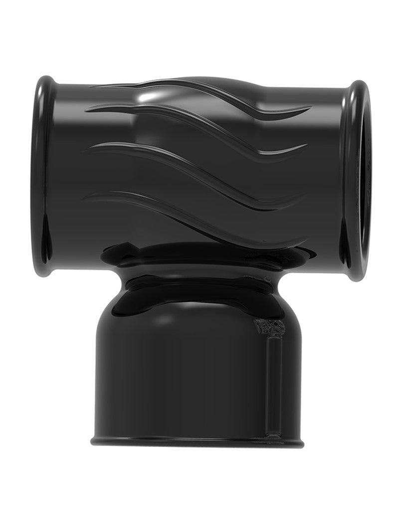 POWER Opzetstuk Wand Vibrator Head Hummer Male - Zwart-Laced-up.nl