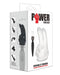 POWER Wand Vibrator Opzetstuk Double finger - Transparant-Laced-up.nl
