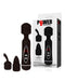 POWER Wand Vibrator Met 2 verwisselbare Koppen - Zwart-Laced-up.nl