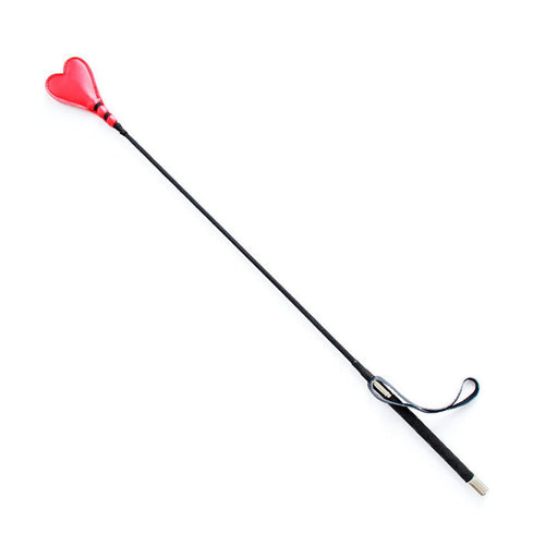 Paardrijzweepje Voor SM spel Met Rood hartje-Laced-up.nl