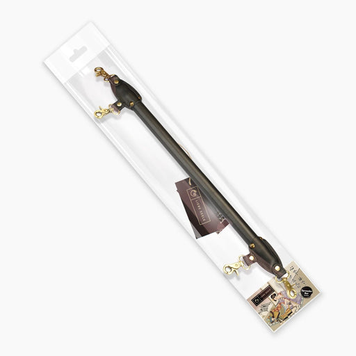 Liebe Seele - Samurai Spreader Bar - Zwart Leren Spreidstang 66,5 cm-Erotiekvoordeel.nl