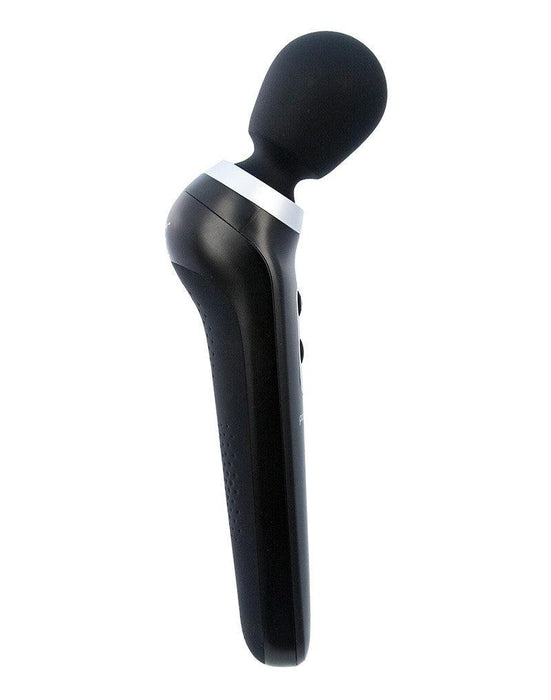 PalmPower - Extreme Wand Vibrator - ergonomisch gevormd En extreem krachtig - Zwart-Laced-up.nl