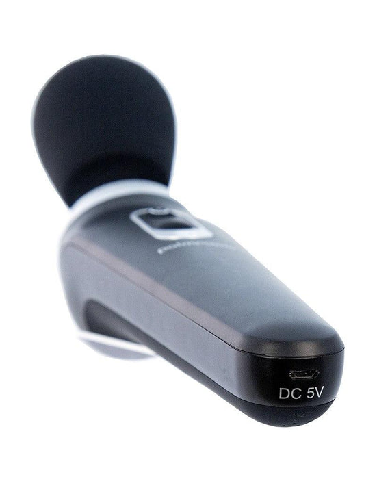 PalmPower - Extreme Wand Vibrator - ergonomisch gevormd En extreem krachtig - Zwart-Laced-up.nl