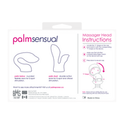 PalmPower - Palmsensual - Wand Vibrator Opzetstukken - Blauw-Erotiekvoordeel.nl