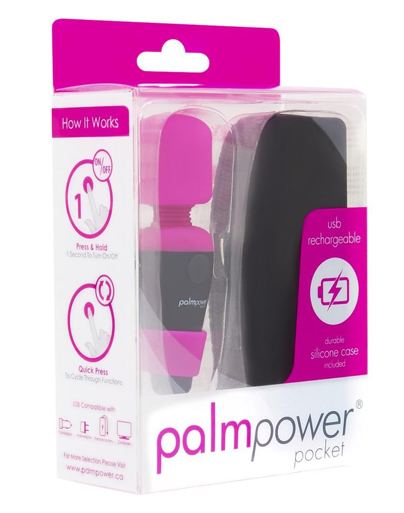 PalmPower - Pocket Wand Vibrator-Erotiekvoordeel.nl