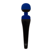 PalmPower - Recharge Wand Massager - Flexibele Kop - Blauw/Zwart-Erotiekvoordeel.nl