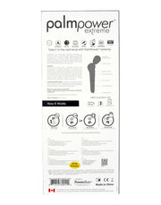 PalmPower - Wand Vibrator - Ergonomisch Gevormd - Extreem krachtig - Zwart-Erotiekvoordeel.nl