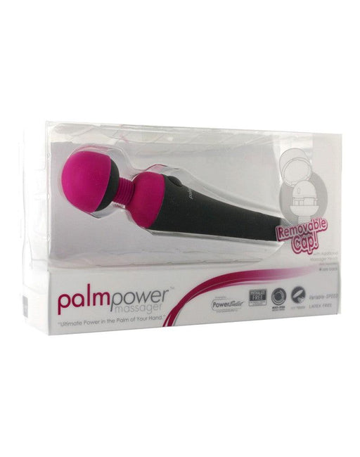 PalmPower - Wand Vibrator Met Verwisselbare Kop - Roze-Laced-up.nl