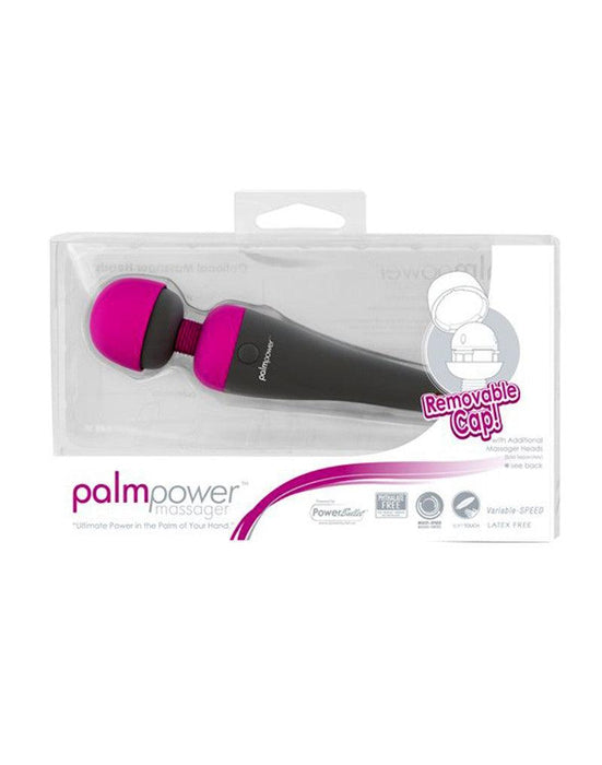 PalmPower - Wand Vibrator Met Verwisselbare Kop - Roze-Laced-up.nl