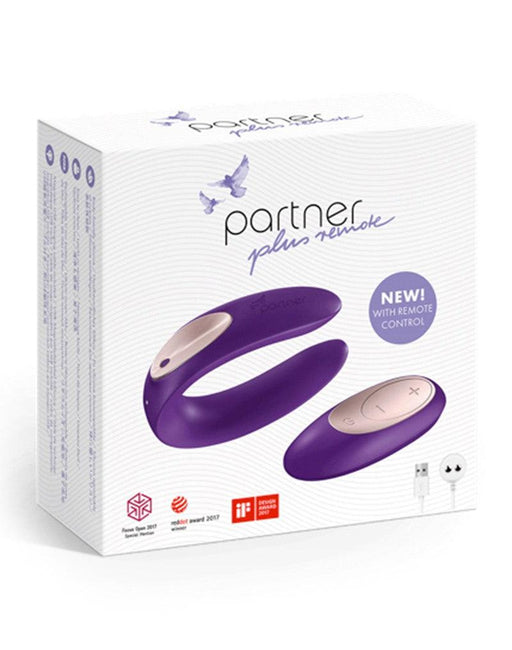 Partner Plus Vibrator Voor Koppels Met Afstandsbediening-Laced-up.nl