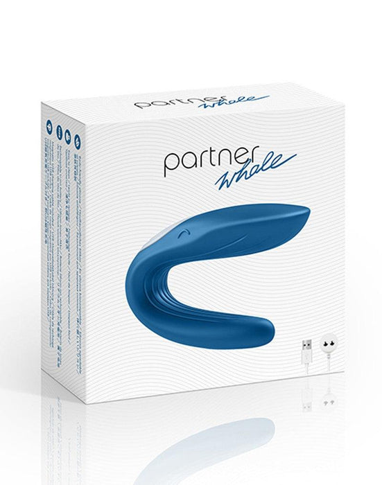 Partner Whale Partner Vibrator - Blauw-Laced-up.nl