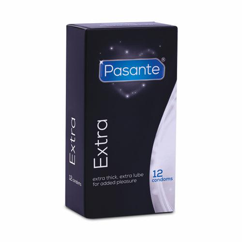 Pasante - Extra Safe Condooms - Extra Sterk & Glijmiddelrijk-Erotiekvoordeel.nl