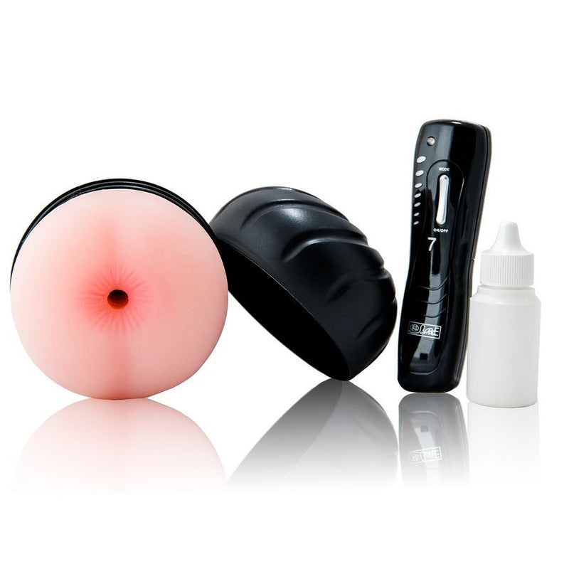 Passion Cup - Anal Cup Masturbator - Vibrating - Black-Laced-up.nl