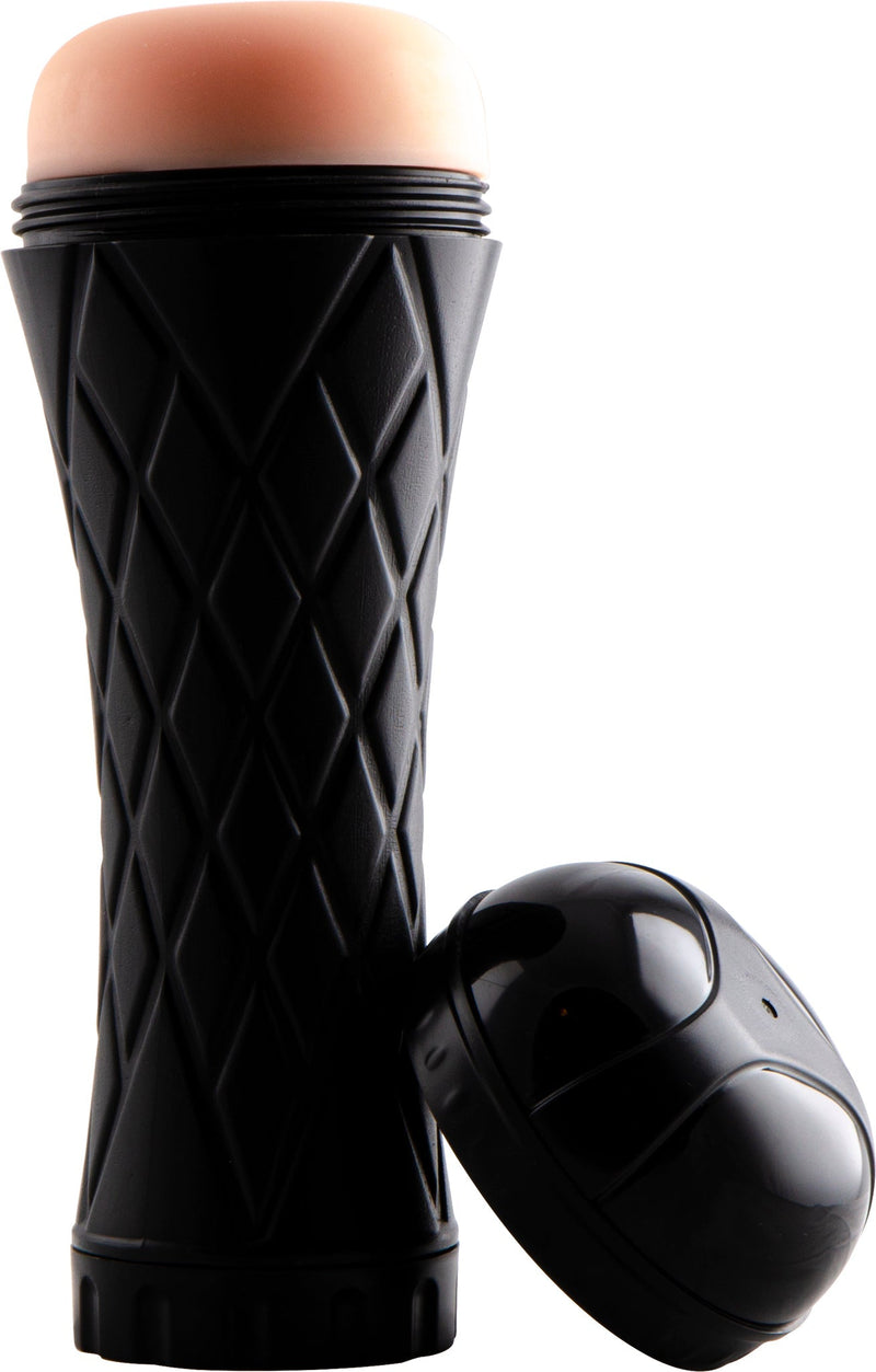 Passion Cup Anal Masturbator - Black-Laced-up.nl