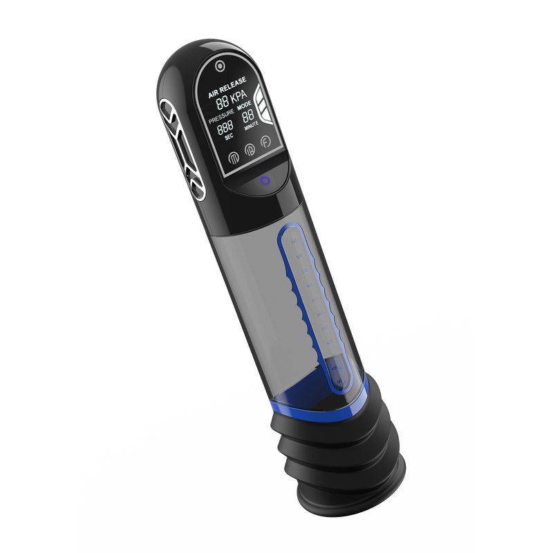 Peak Performa - ISP 90 - Penispumpe mit Infrarotlicht - Fördert das Wachstum - Schwarz/Blau - Laced-up.nl