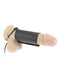 Rimba - Penis Strap - Spijkers Aan Binnenzijde - Leder - Zwart-Erotiekvoordeel.nl