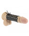 Rimba - Leren Penis Strap Met Veter - Verstelbaar - Zwart-Erotiekvoordeel.nl