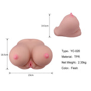 Perfect Toys - Masturbator - Tits Fuck-Laced-up.nl