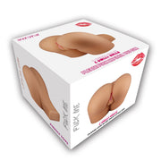 Perfect Toys - Mega Masturbator - Large Double Hole L Van bijna 10 kg! - Lichte Huidskleur-Laced-up.nl