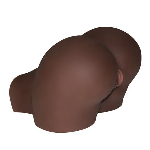 Perfect Toys - Mega Masturbator - Large Met Twee Gaten - Bruin-Laced-up.nl