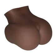 Perfect Toys - Mega Masturbator - Large Met Twee Gaten - Bruin-Laced-up.nl