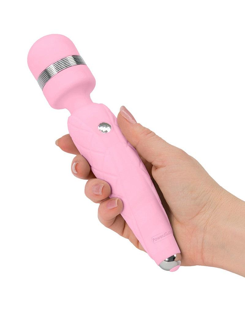Pillow Talk - Cheeky Wand Massager - Lichtroze-Laced-up.nl