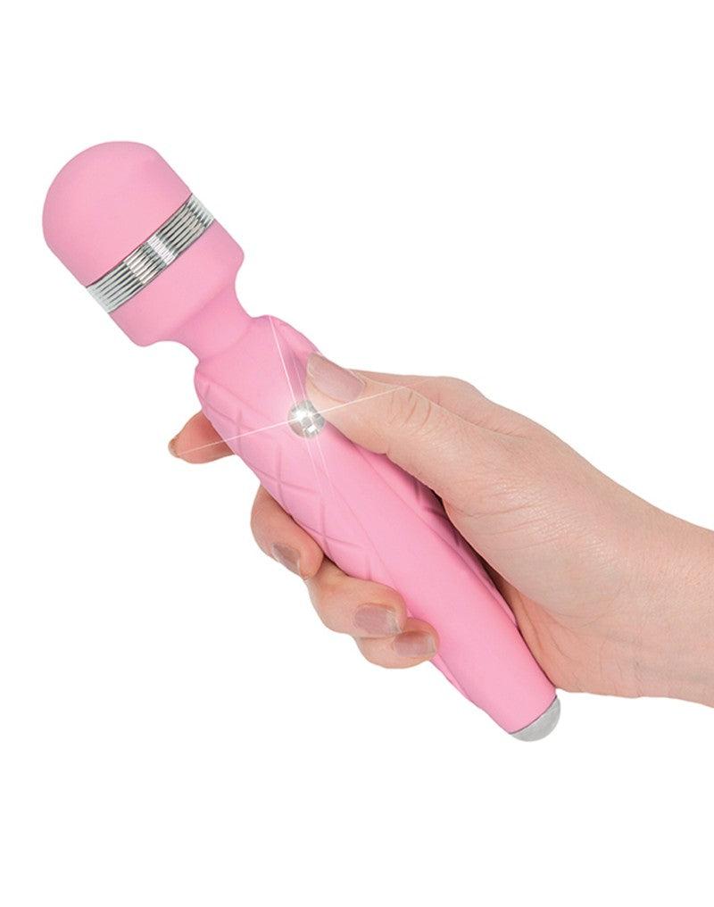 Pillow Talk - Cheeky Wand Massager - Lichtroze-Laced-up.nl