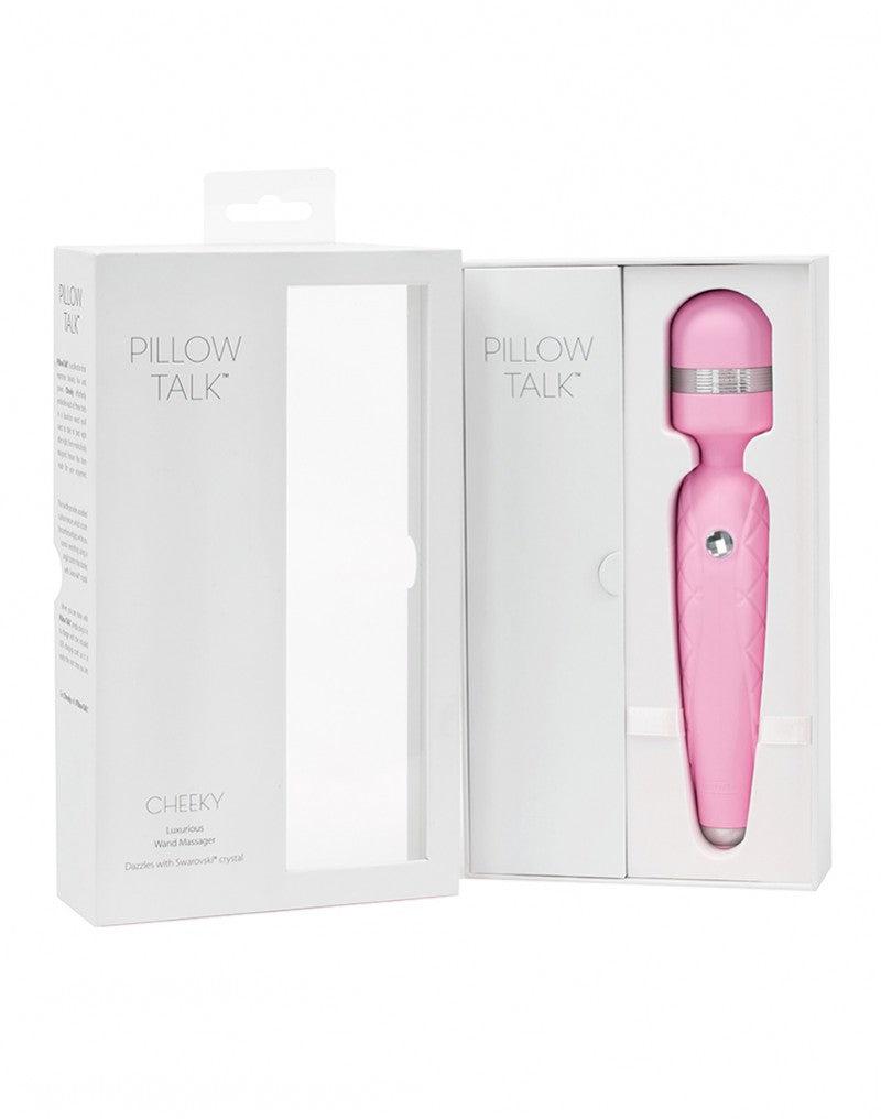 Pillow Talk - Cheeky Wand Massager - Lichtroze-Laced-up.nl