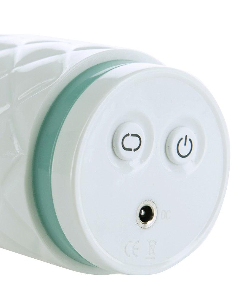 Pillow Talk - Feisty Stotende Vibrator Met handsfree houder - Lichtblauw-Laced-up.nl