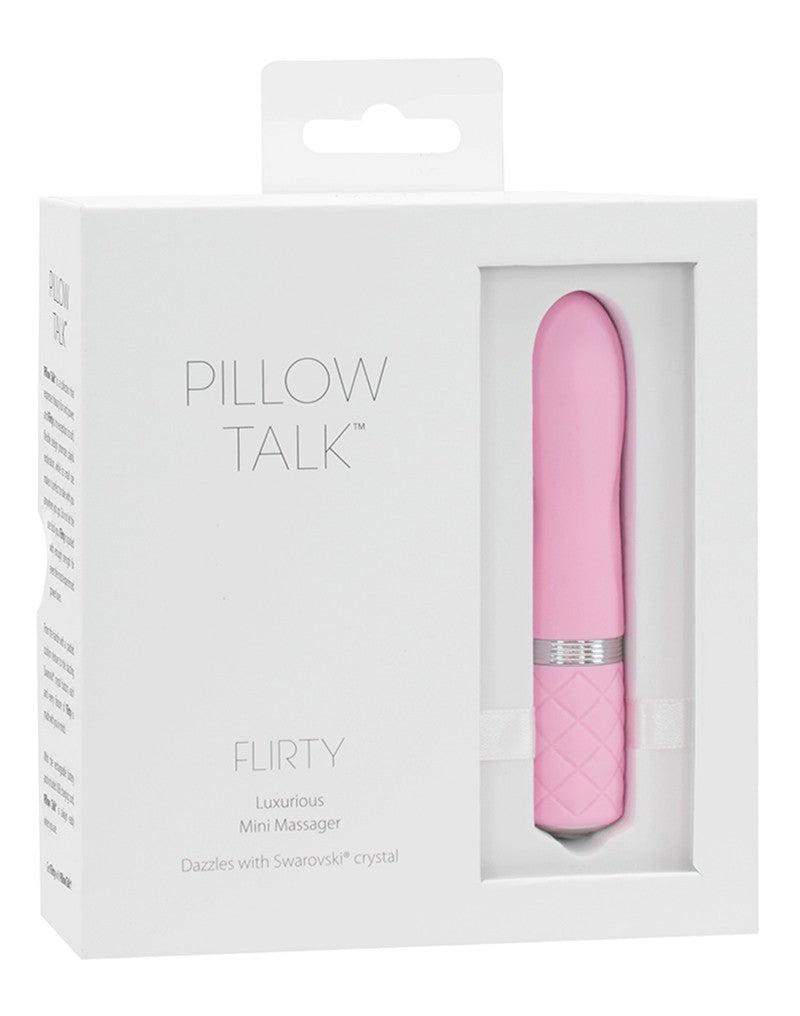 Pillow Talk - Flirty Bullet Vibrator - Lichtroze-Laced-up.nl