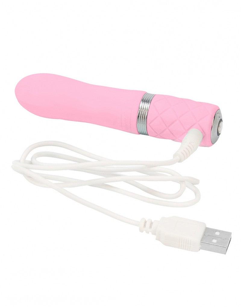Pillow Talk - Flirty Bullet Vibrator - Lichtroze-Laced-up.nl