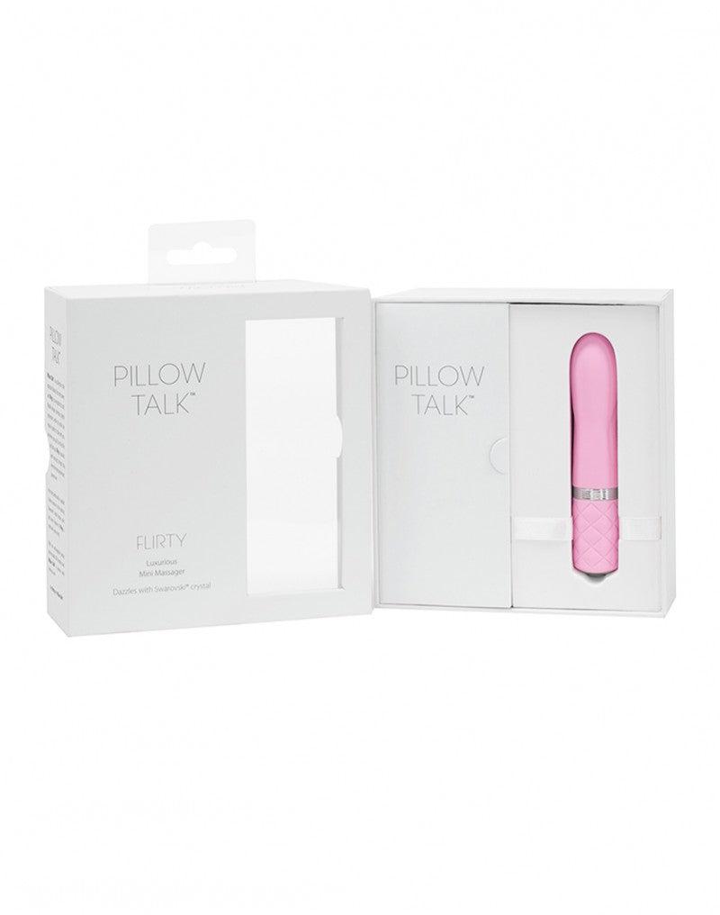 Pillow Talk - Flirty Bullet Vibrator - Lichtroze-Laced-up.nl
