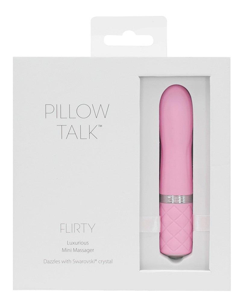 Pillow Talk - Flirty Bullet Vibrator - Lichtroze-Laced-up.nl